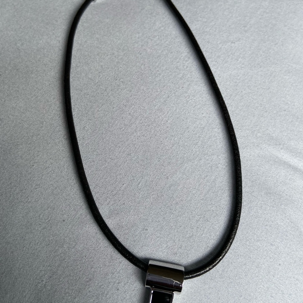 Leather Rope Necklace - Picture 3 of 4